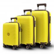 Чемодан (комплект из 3-х) УЦЕНКА 11361 Желтый