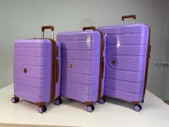 Набор из 3-х чемоданов с расширением 23105 Фиолетовый