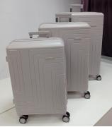 Набор из 3-х чемоданов MIRONPAN  24110 Светло-серый