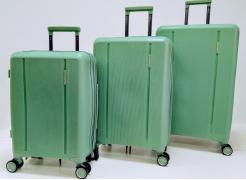 Набор из 3-х чемоданов MIRONPAN  24107 Салатовый