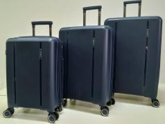 Набор из 3-х чемоданов MIRONPAN  24107 Темно-синий