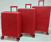 Набор из 3-х чемоданов MIRONPAN  24108 Красный