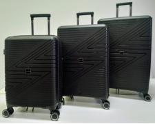 Набор из 3-х чемоданов MIRONPAN  24108 Черный