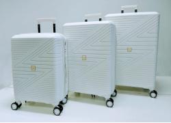 Набор из 3-х чемоданов MIRONPAN  24108 Белый