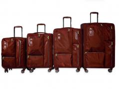 Комплект из 4 чемоданов Арт. 50160 Бордовый