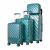 Набор из 3-х чемоданов, композит, MIRONPAN 77061 Изумрудный
