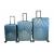  Набор из 3 чемоданов арт.77062-1 с расширением Изумрудный