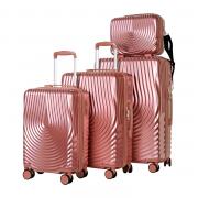  Набор из 3 чемоданов, композит, 77062 Пудра