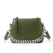 Женская сумка, кожа, MIRONPAN 96001 Зеленый